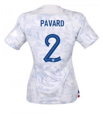 Ranska Benjamin Pavard #2 Vieraspaita Naisten EM-Kisat 2020 Lyhyet Hihat